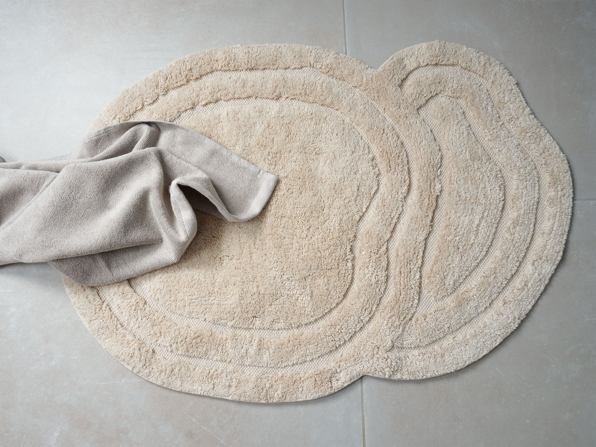 Badmat Zayn - Beige 80 x 100 cm