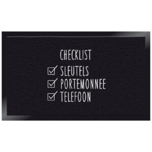 Deurmat Checklist