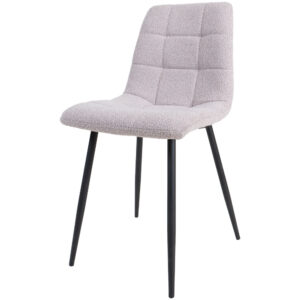 Eetkamerstoel Jenna - Bouclé - Naturel