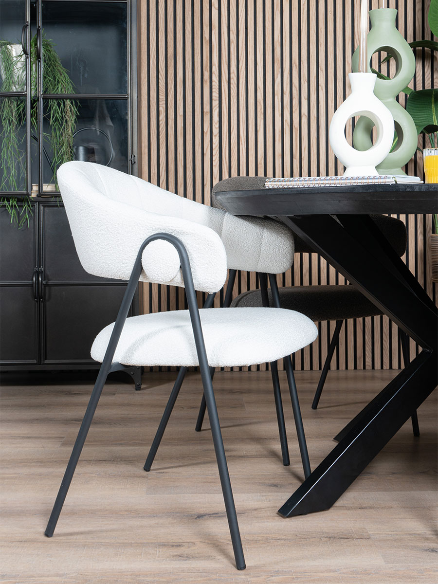 Eetkamerstoel Lio Ivory