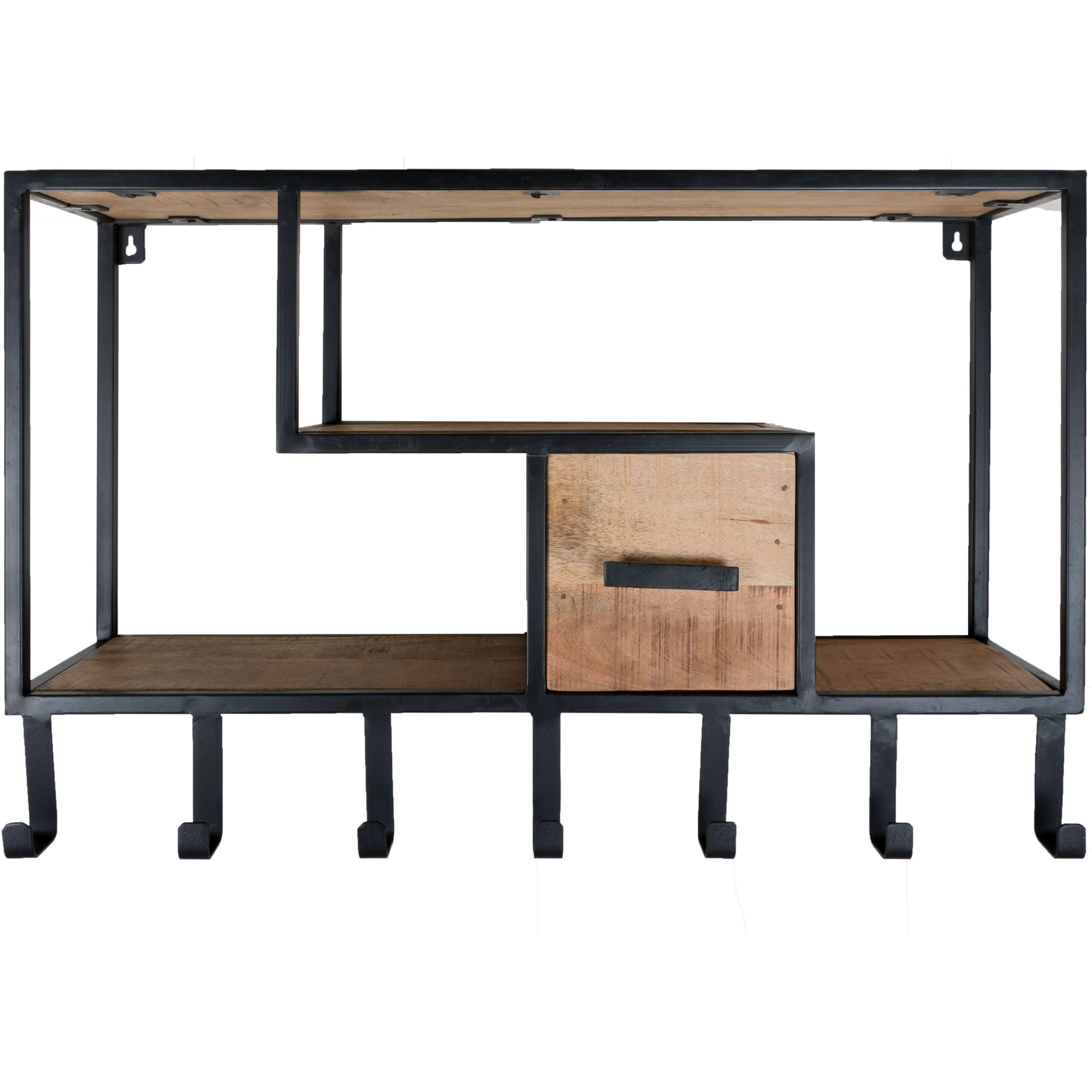 Wandkast - Kapstok Huub Midden