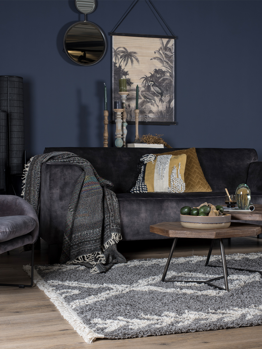 Vloerkleed Rabat Grey 200 x 280 cm