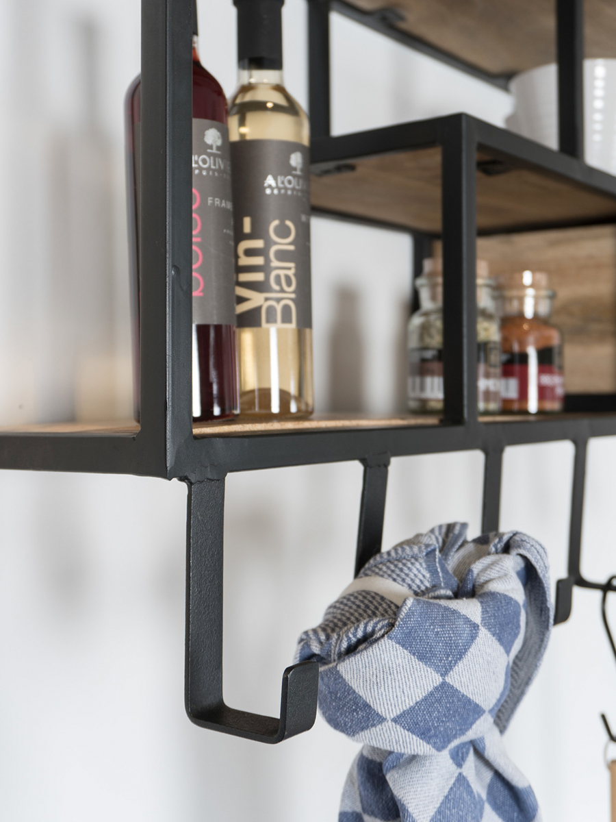 Wandkast - Kapstok Huub Rechts