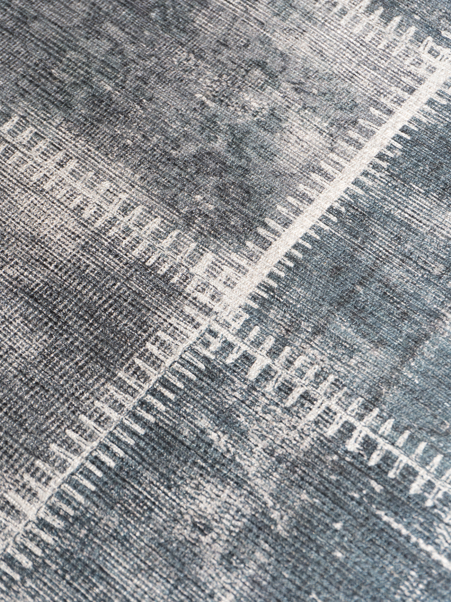 Karpet Mijnen Rond Donker Groen 06 - ø120 cm