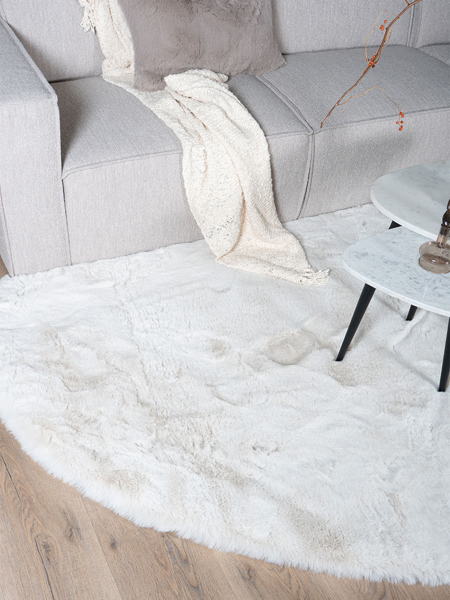 Vloerkleed Morbido Ivory 2810 - Kiezelvormig 200 x 280 cm