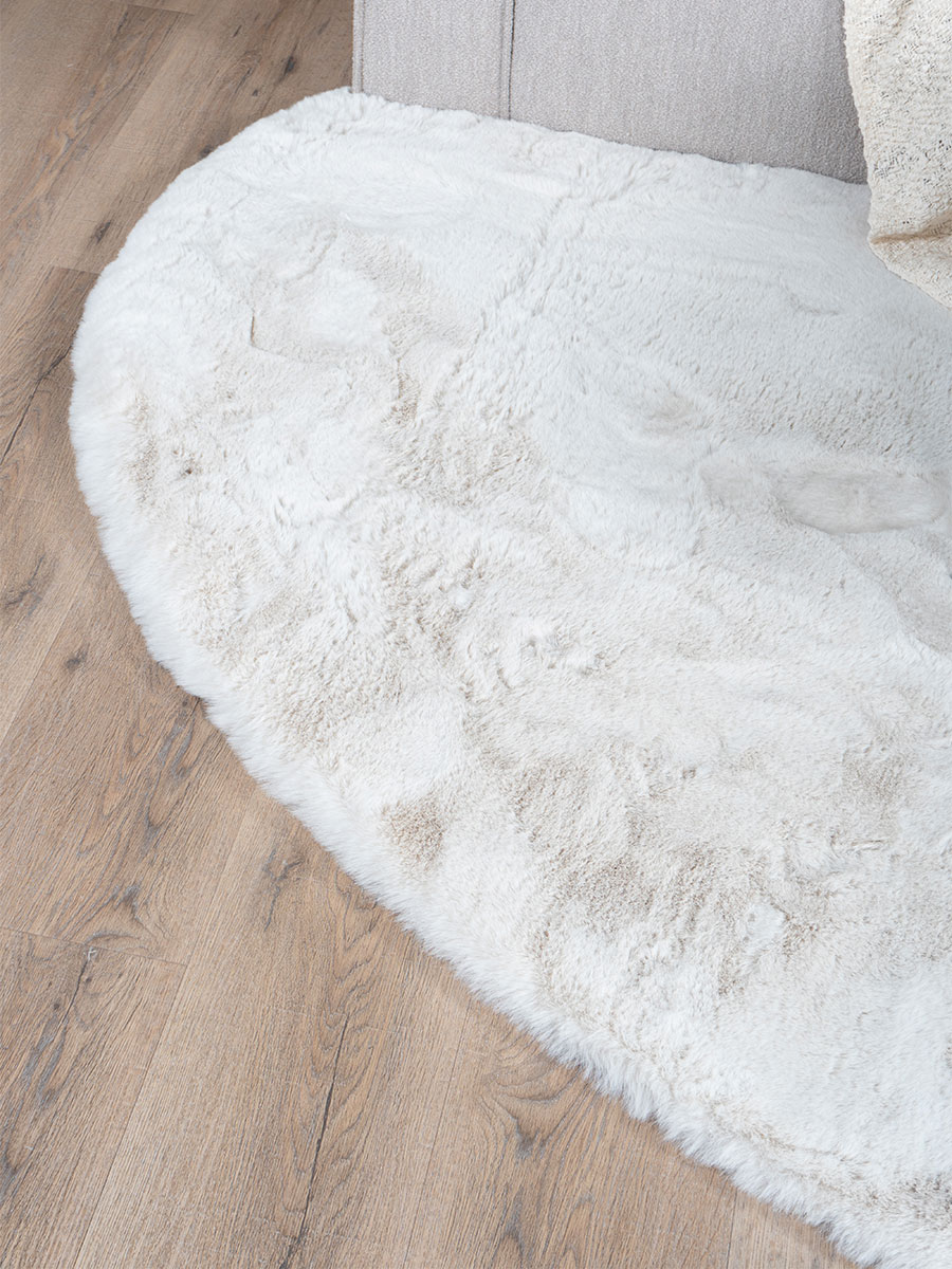 Vloerkleed Morbido Ivory 2810 - Kiezelvormig 200 x 280 cm