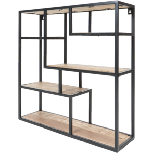 Wandkast Huub Hout - 73 x 73 x 21 cm