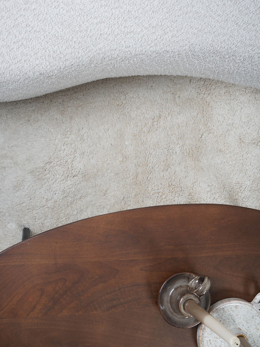 Wasbaar Vloerkleed Beach - Creme 160 x 230 cm