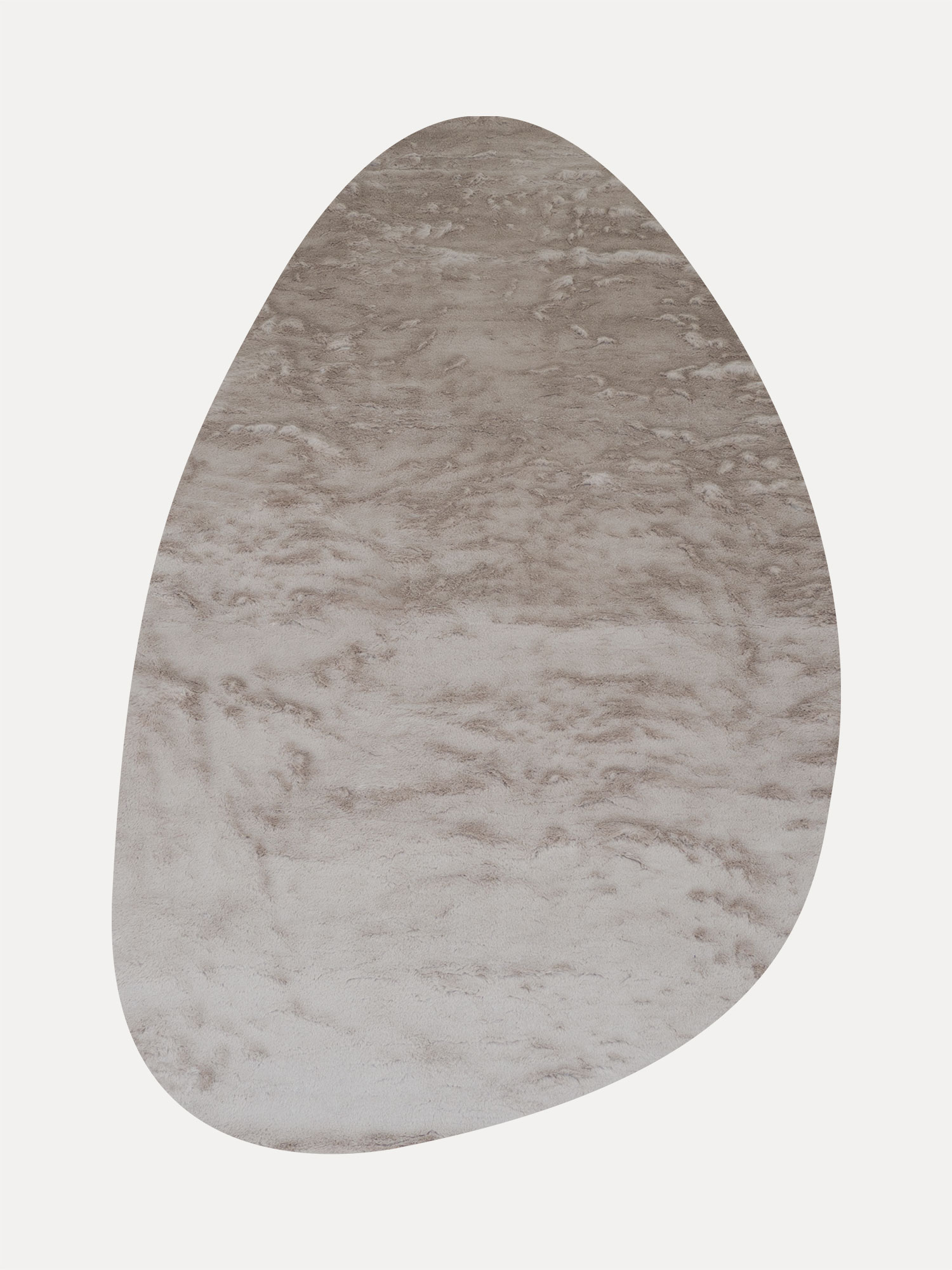 Vloerkleed Morbido Nature Kiezelvormig