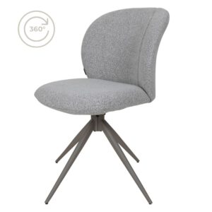 Eetkamerstoel Cosmo - Bouclé - Champagne