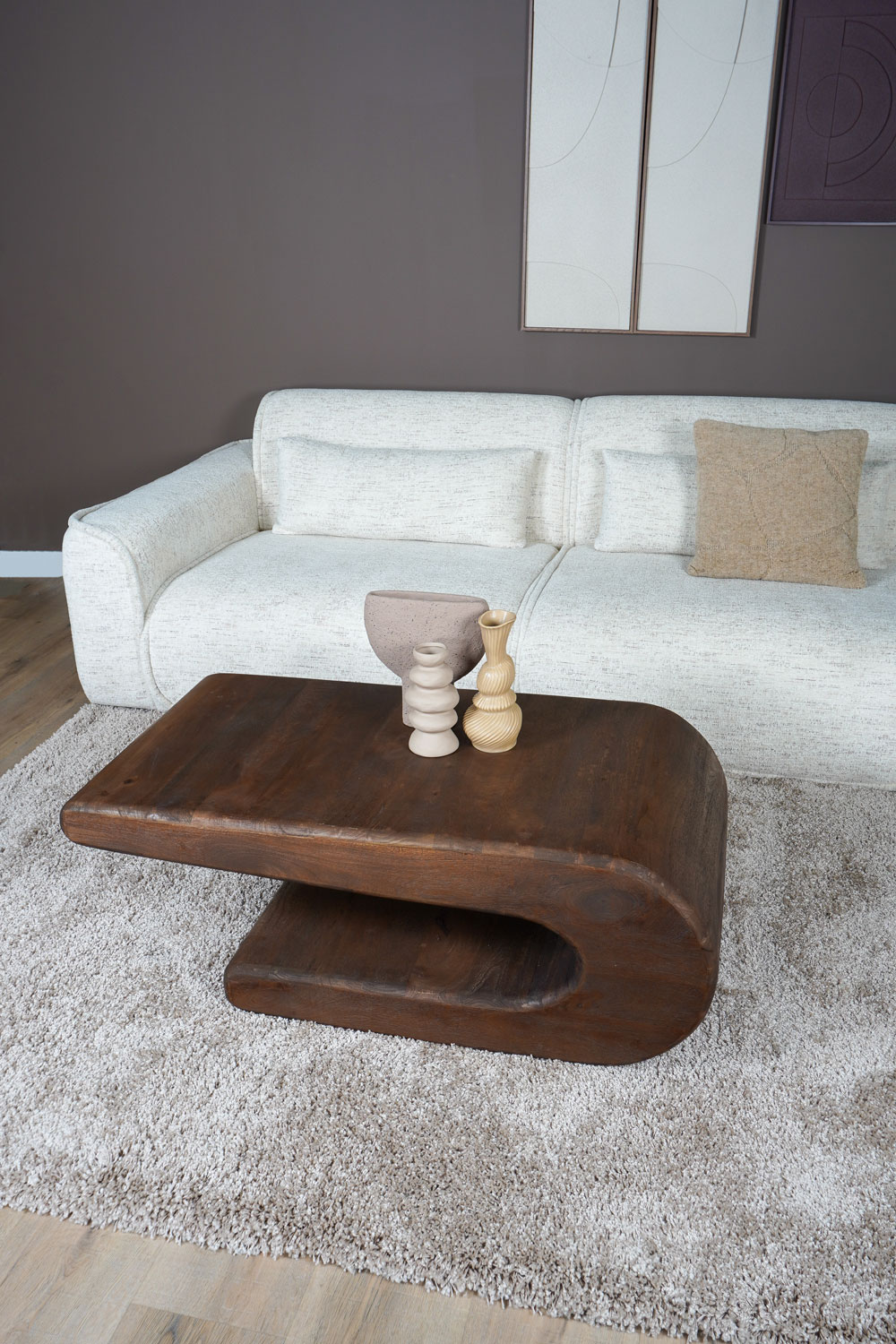 Karpet Rome Beige 80 x 300 cm