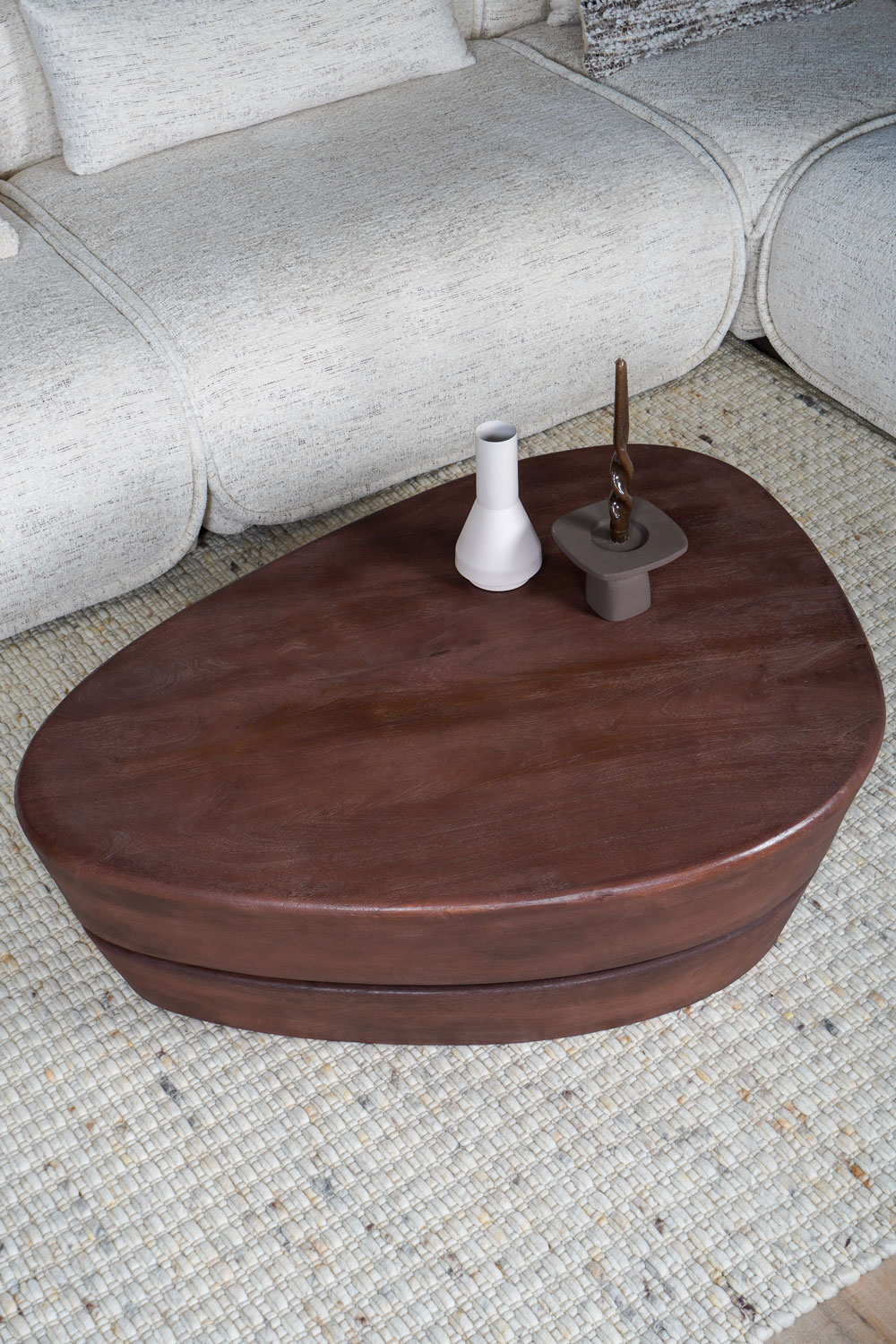 Salontafel Kiva 107 x 80 cm - Espresso Mangohout