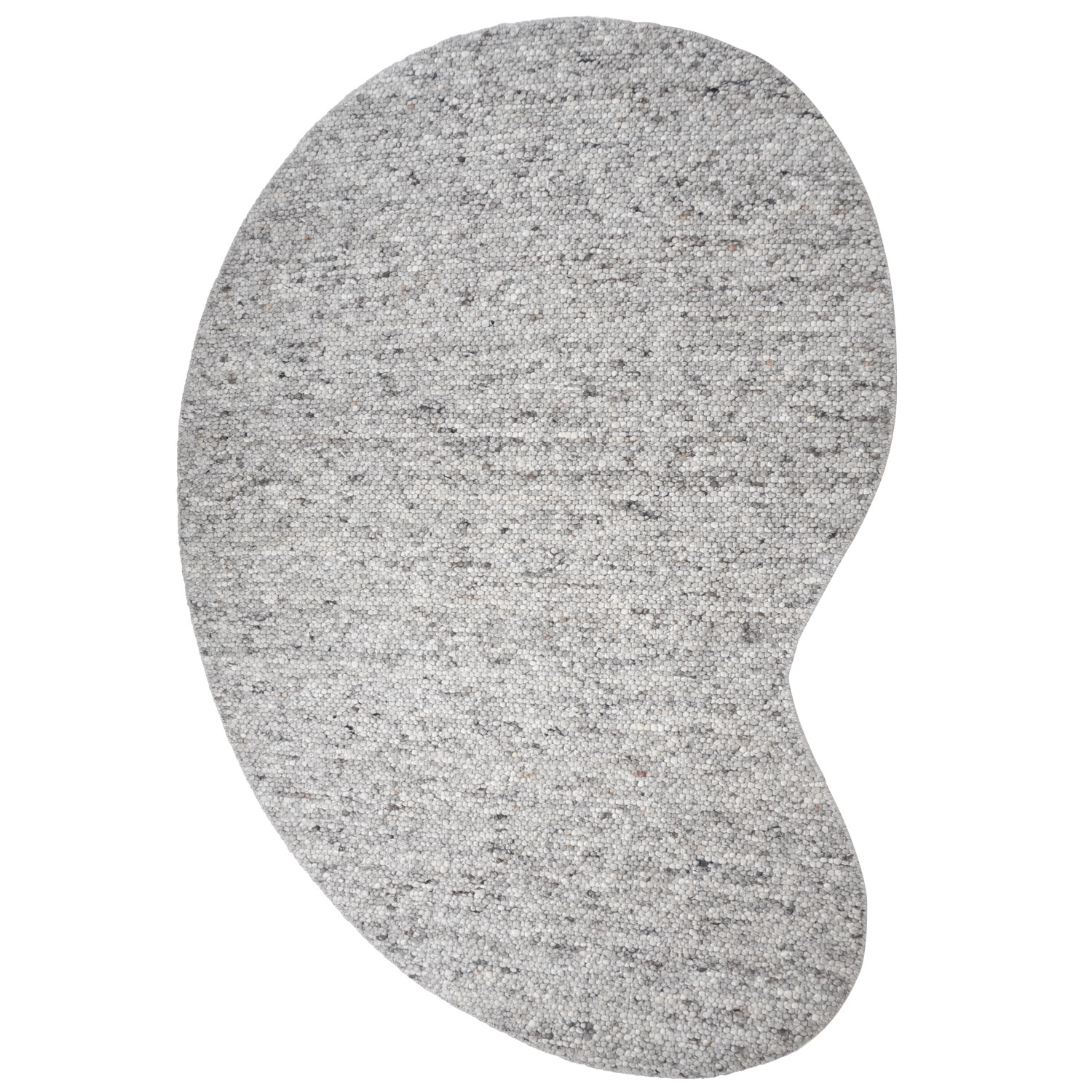 Vloerkleed Stone Licht Grijs 421 - Organisch 200 x 280 cm