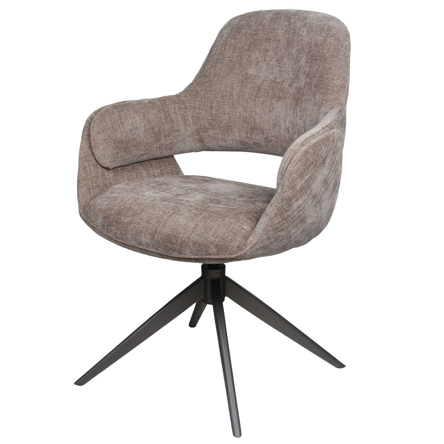 Eetkamerstoel Jill - Taupe 170