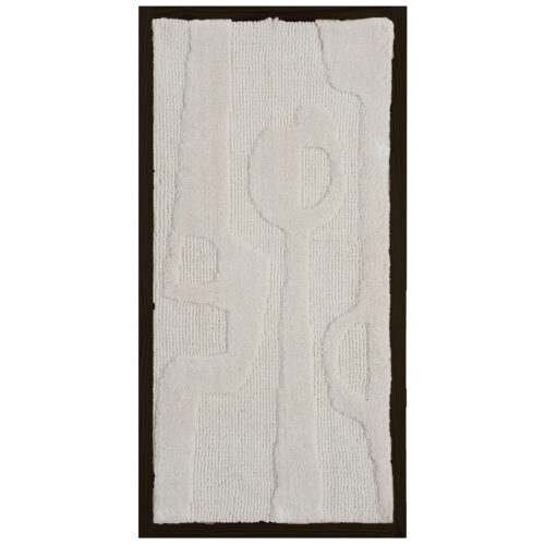 Wanddecoratie Devin Naturel - Wool Hanging 40 x 80 cm
