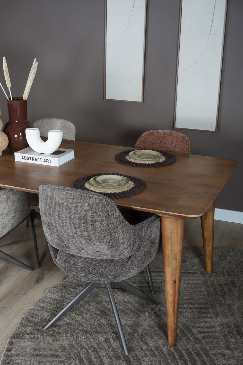 Eettafel Fred 240 x 100 cm - Mangohout