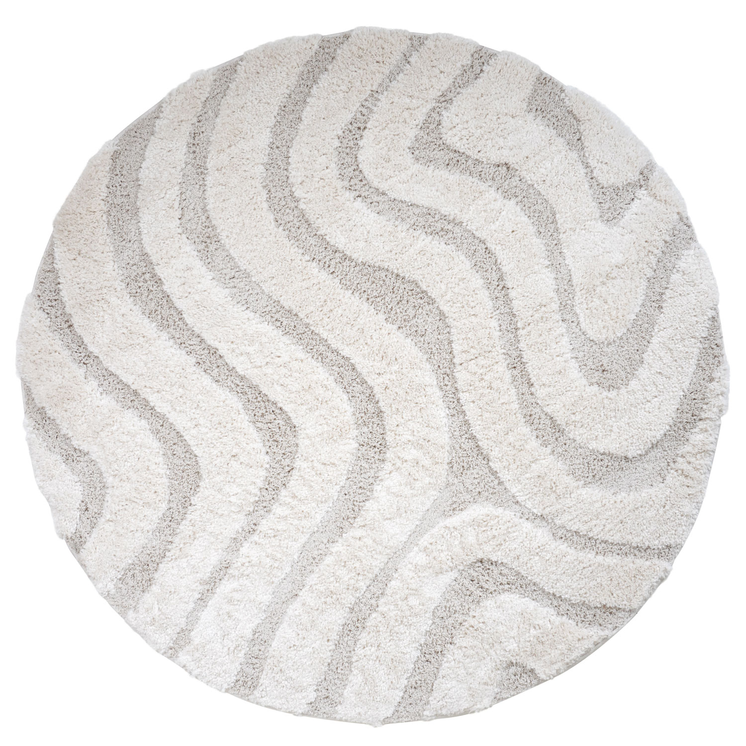 Vloerkleed Isa Cream 260 - Rond ø200 cm