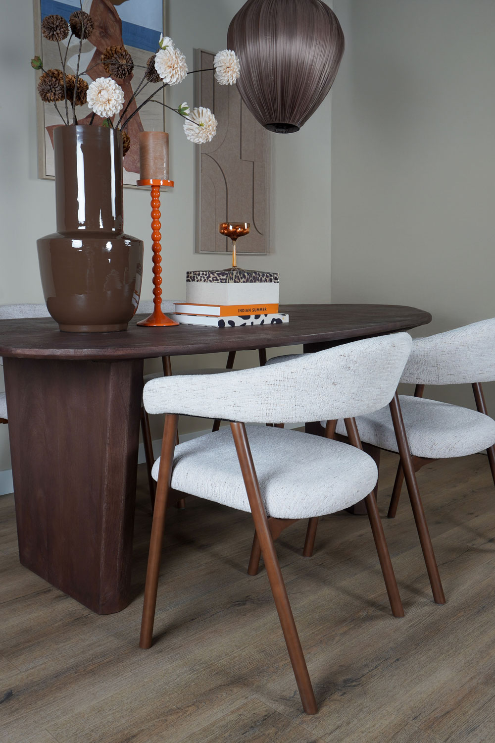 Eetkamerstoel Nila - Naturel - Afbeelding 8