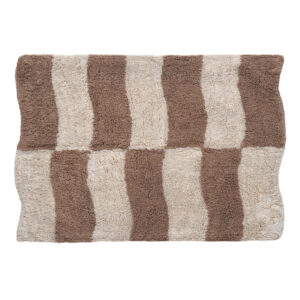 Badmat Bella Taupe - 60 x 90 cm